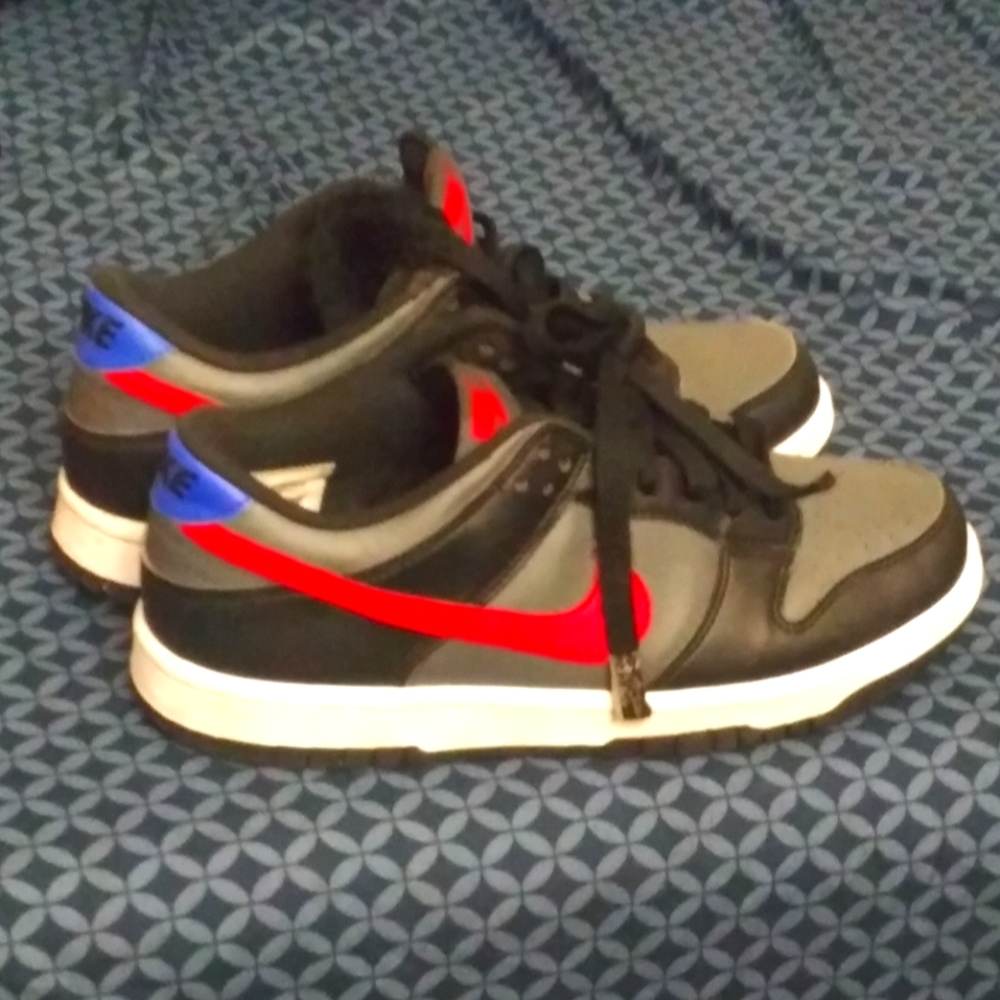 Nike dunk low university red/blue/black/grey